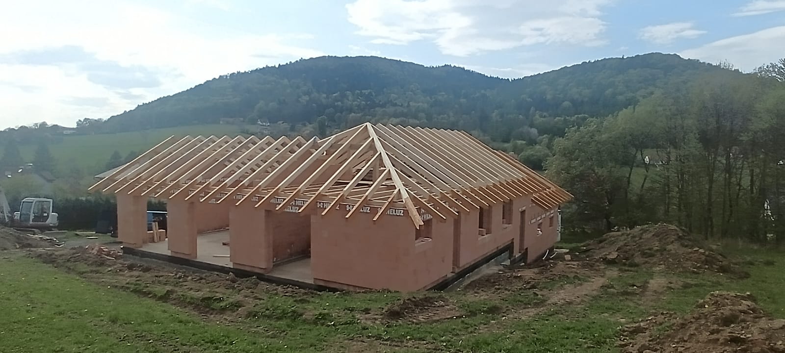 Tesařská realizace 2 – průběh stavby krovu