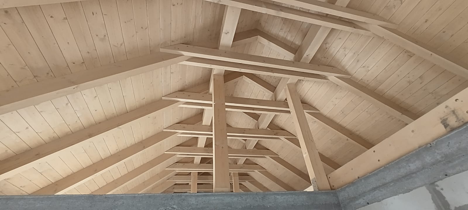 Ukázka tesařské práce 7 – krov, pergola nebo střecha
